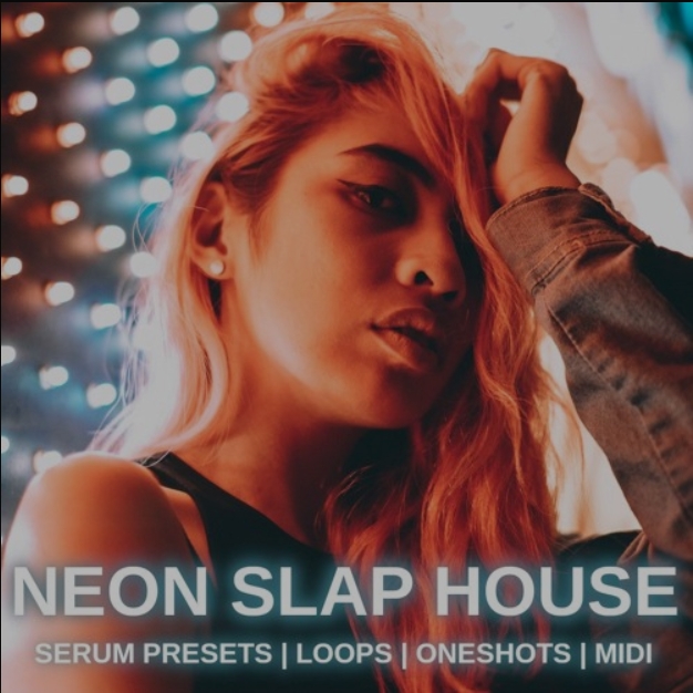 Glitchedtones Neon Slap House [WAV, MiDi, Synth Presets]