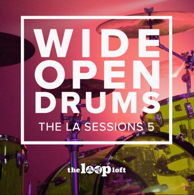 The Loop Loft Wide Open Drums Brush Boom [WAV]