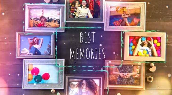 Videohive – Best Memories Photo Gallery – 38468792