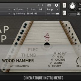 Cinematique Instruments Lap Harp v1.5 [KONTAKT] (Premium)