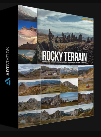 ARTSTATION – 1000+ ROCKY TERRAIN REFERENCE PICTURES BY GRAFIT STUDIO