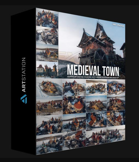 ARTSTATION – 500+ MEDIEVAL TOWN REFERENCE PICTURES