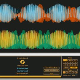 Sound Around Oscillo Graph v1.4b [Max for Live] (Premium)