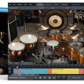 Toontrack Legacy Of Rock SDX v1.0.1 [Superior Drummer] (Premium)