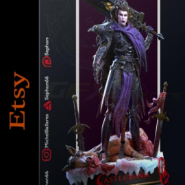 ETSY – CASTLEVANIA STRIGA 3D PRINT MODEL (Premium)