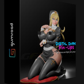GUMROAD – DIGITAL DARK PIN-UPS – THE PRIESTESS NUN AND FUTA – 3D PRINT MODEL (Premium)