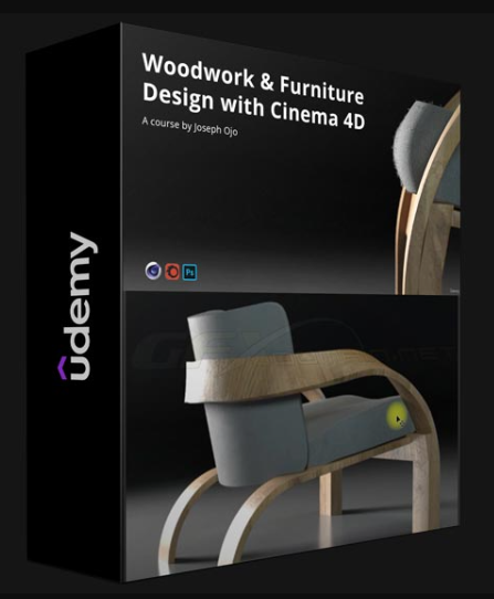 UDEMY – WOODWORK AND FURNITURE DESIGN WITH CINEMA 4D