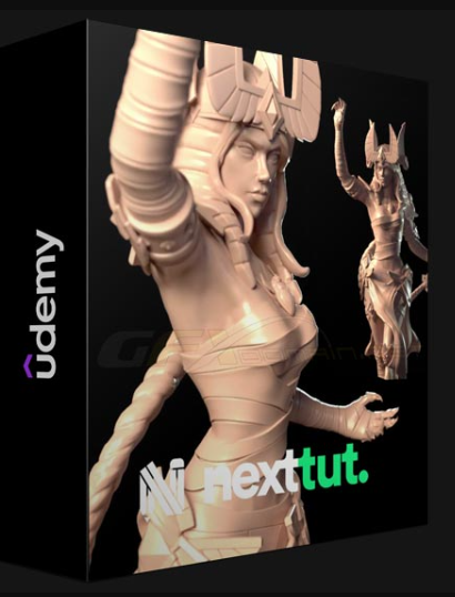 UDEMY – ZBRUSH TO 3D PRINTING BRING YOUR 3D MODELS TO LIFE