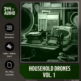 344 Audio Household Drones [WAV] (Premium)