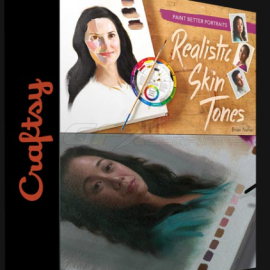 CRAFTSY – PAINT BETTER PORTRAITS: REALISTIC SKIN TONES WITH BRIAN NEHER (Premium)