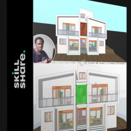 SKILLSHARE – MAKE YOUR FIRST STORIED BUILDING!! ARCHICAD FOR BEGINNERS (Premium)