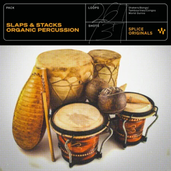 Splice Originals Slaps and Stacks Organic Percussion [WAV]