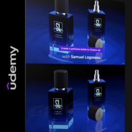 UDEMY – CREATE A PERFUME BOTTLE IN CINEMA 4D (Premium)
