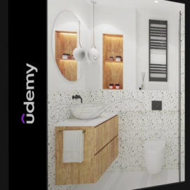 UDEMY – SKETCHUP V-RAY VISUALIZATION COURSE FOR INTERIOR DESIGN (Premium)