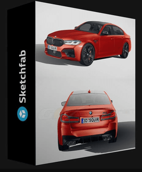 SKETCHFAB – BMW M5 F90 2021