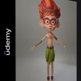 UDEMY – 3D CHARACTER MODELLING IN BLENDER FROM SCRATCH TO ADVANCE (Premium)