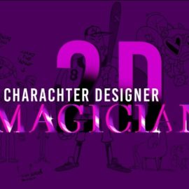 Motion Design School – 2D Character Design Magician (Premium)