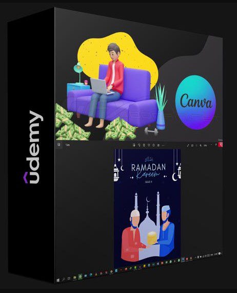 UDEMY – CANVA: MASTER THE ART OF CREATING STUNNING GRAPHIC DESIGNS