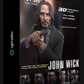 CGTRADER – JOHN WICK 3D PRINT MODEL (Premium)