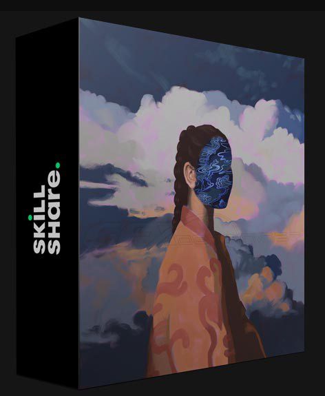 SKILLSHARE – PAINT WITH PIXELS: CREATE A SURREAL DIGITAL OIL PORTRAIT IN PROCREATE