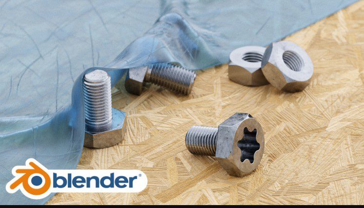 UDEMY – MAKE REALISTIC 3D MATERIALS IN BLENDER FOR BEGINNERS