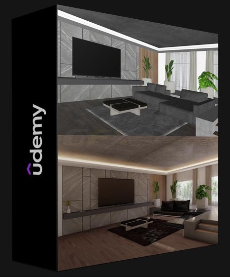 UDEMY – SKETCHUP LUMION INTERIOR DAY RENDERING GUIDE