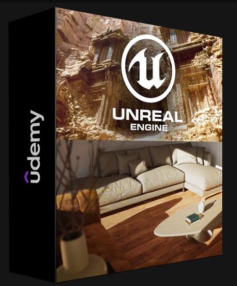 UDEMY – UNREAL ENGINE 5 FULL BEGINNERS COURSE (3D VIRTUAL PRODUCTION)