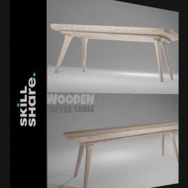 SKILLSHARE – BLENDER 3D MODELING FOR BEGINNERS – MODEL A WOODEN COFFEE TABLE FROM SCRATCH (Premium)