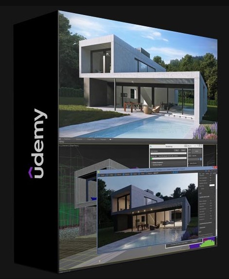 UDEMY – EXTERIOR VISUALIZATION 3DS MAX + CORONA RENDER FOR BEGINNERS