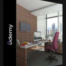 UDEMY – REVIT ARCH. : MODELING & RENDERING INTERIOR OFFICE PROJECT (Premium)