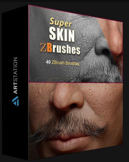 41 ZBrush Brushes (.zbp) …….. (For ZBrush 2022.0.2 and higher) 7 pores, 6 Bumps, 7 Winkles, 11 Directions, 4 Micros , 6 Others (Lines, rough, Old)