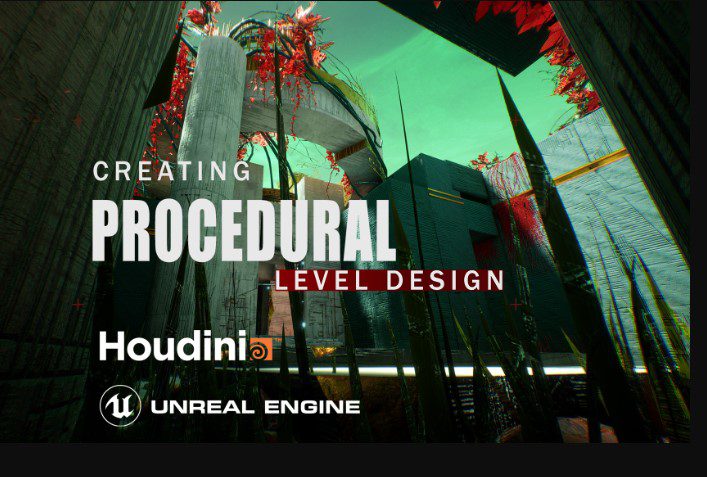 Houdini Tutorial Procedural Level Design in UE4