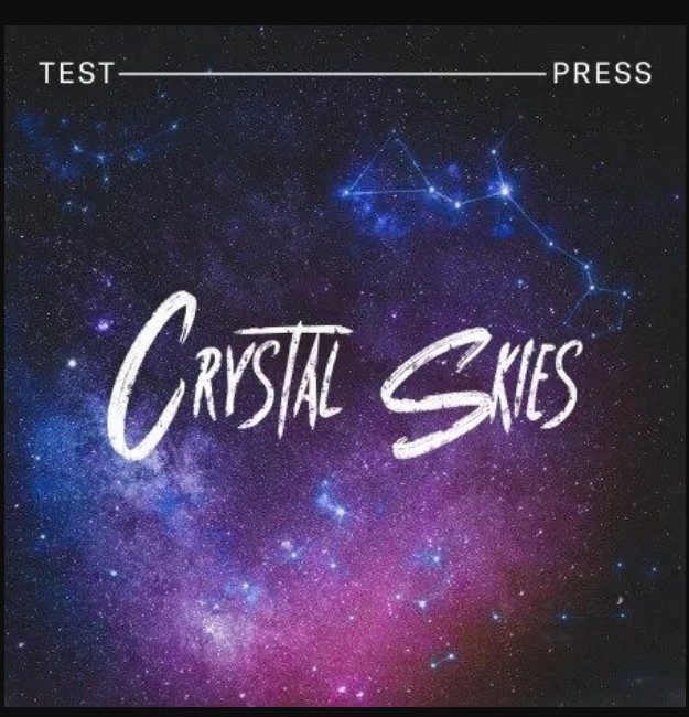 Test Press Crystal Skies Constellations