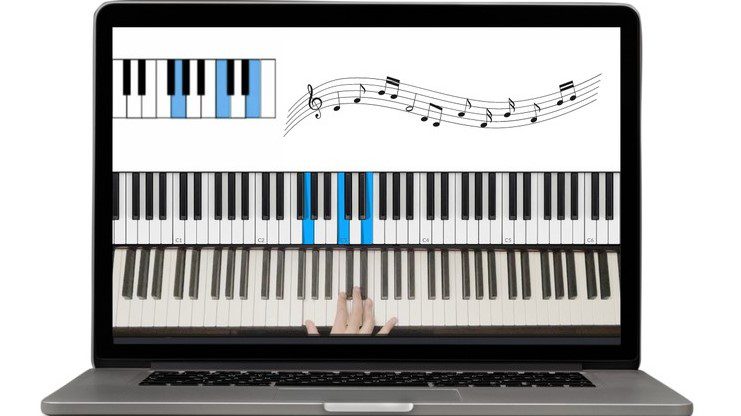 Udemy Learn Piano Beginner to Intermediate in 2 Hours