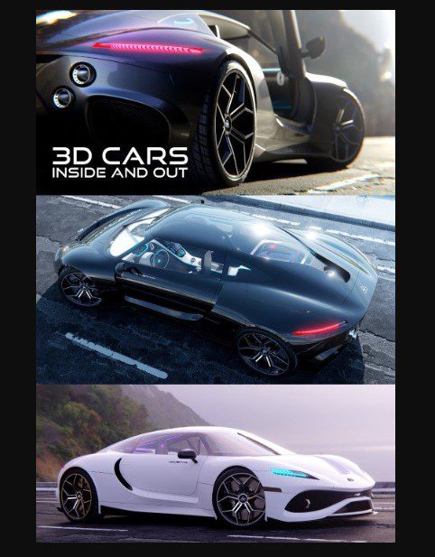 CGMasters – Blender – 3D Cars – Inside and Out