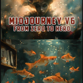 Midjourney AI V6: From Zero To Hero – Create Unique Images With AI (Premium)