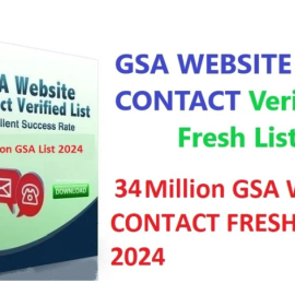 GSA WEBSITE CONTACT Verified Fresh List 34 Million 2024 (Premium)